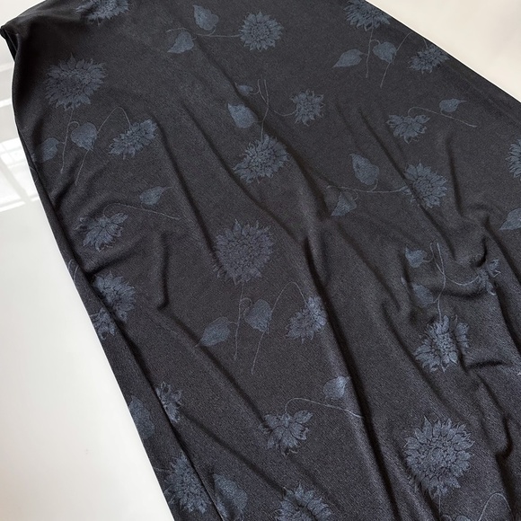 Es • se / Vintage 90's Sunflower Midi Skirt - - Picture 5 of 9